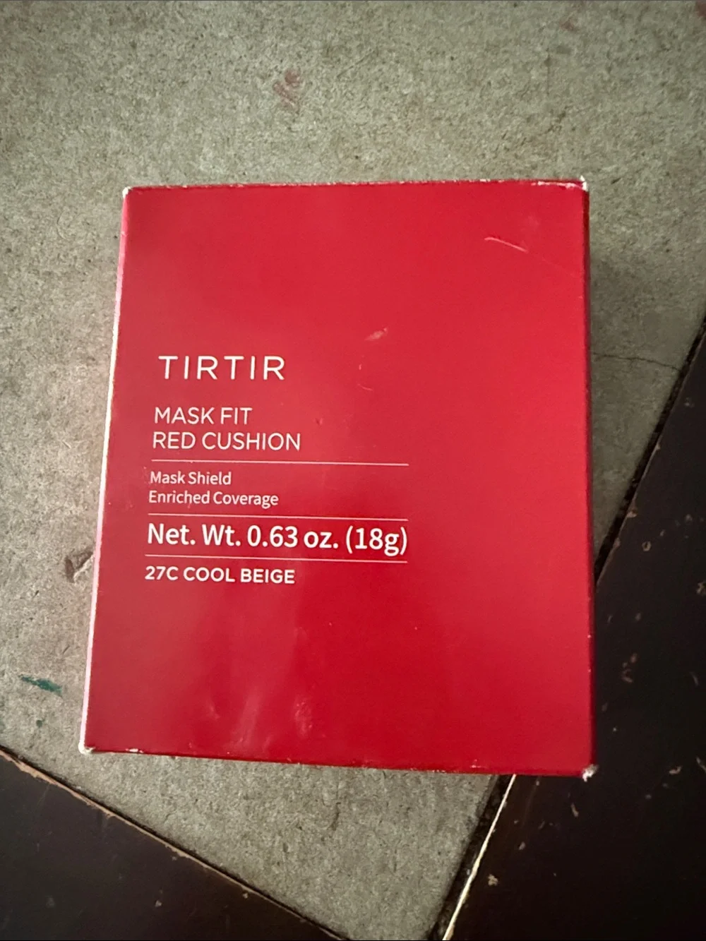 TIRTIR Mask Fit Red Cushion - 27C Cool Beige (Red Packaging)
